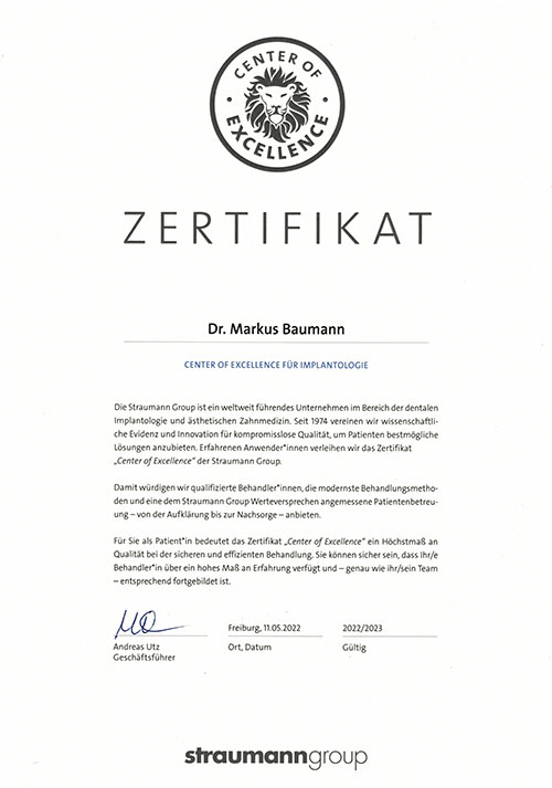 Zertifikat